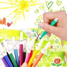 Multi-Color Fine Tip Watercolor Pens, Large Capacity Smooth Ink Flow Coloring Pens, Art Drawing And Painting Pen Set - Multiple Models - View 4