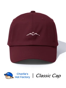 1pc Mountain Peak Print Baseball Cap, Vintage Fashion Distressed Style, Unisex, Suitable For All Seasons, Adjustable Size, Soft Crown, Fashionable Hiking Hat, Perfect For Outdoor Trips, Hiking, Daily Wear, Ideal Gift - Mountain - View 12