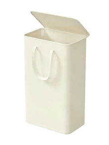 Bamboo Laundry Basket With Lid And Wheels, Includes Detachable Inner Laundry Bag, Slim Design With Lid, Freestanding Rectangular Corner Storage Basket, Multi-Functional Home Storage Basket, Storage Box With Lid - Side Handles, Foldable Design, Bamboo Reinforced, Suitable For Bedroom, Bathroom, Laundry Room, Dormitory, Etc. - Multicolor - View 19