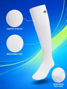 Adidas(ADIDAS)SLOUCHY CREW SOCK 女款舒適襪，舒適與時尚融合，適合日常穿搭 KS4815 - 白色 - 查看 2