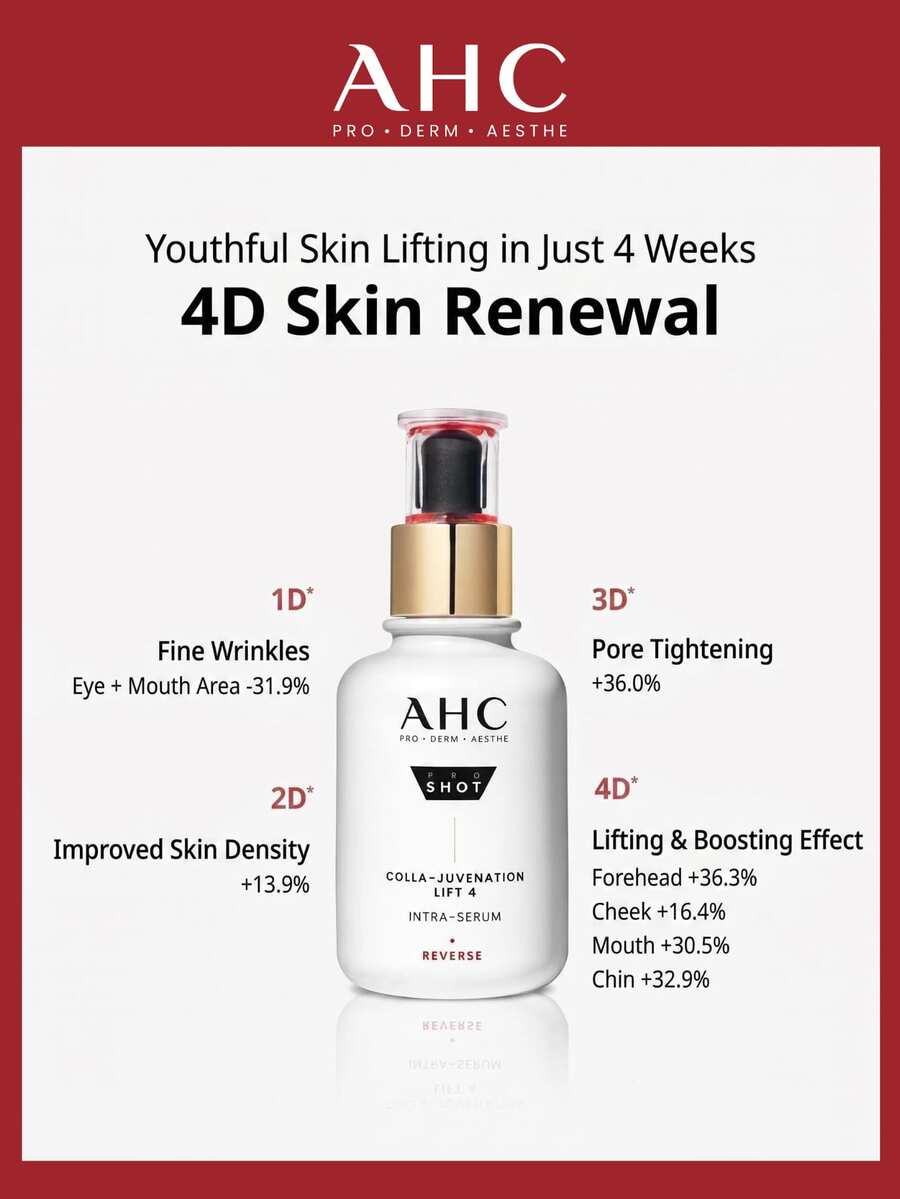 AHC PRO SHOT COLLA JUVENATION LIFT 4 Esencia Reafirmante 40ml - 40 ml - Ver 1