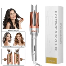 UKLISS One-Click Automatic Curling Iron, Fast Heating And Dual-Direction Rotation, Anti-Scald And Anti-Tangle Rotating Curling Wand, Birthday Gift, Travel Essential, Mother's Day, Valentine's Day, Dual Voltage, Perfect For Travel - Multicolor - View 10