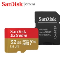 Tarjeta SD SANDISK, Tarjeta de Memoria U3 4K V30 A2 Para Drones/Cámara de Acción/Tabletas - Ver 15