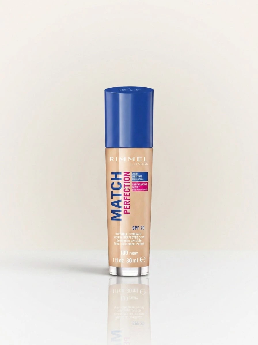 Rimmel Match Perfection Foundation Ivory 100 Neutral 30 Ml - 100 Ivory - View 1