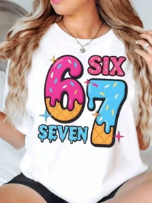 Women T-Shirts - 白色 - 查看 1