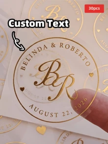1-120pcs Personalized Stickers, Customizable Text And Patterns, Waterproof And Oil-Resistant, Suitable For Home Storage Organization, Storage Box Labels, Planner DIY - Multicolor 1 - View 42