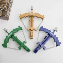 New Delta Campaign Shooting Bow And Arrow Model Toy, Foam Flying Sword Dart Shooting Game Toy, Outdoor Backyard Hunting Themed Role Play Prop, Reloadable + Lightweight And Easy To Grip, Themed Role Play Cosplay Accessory, Essential For Student Recess/Outdoor Games, Spring-Loaded, One-Click Launch, Portable - Multicolor - View 6