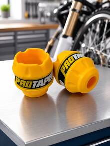Motorcycle Front Fork Cover, Front Fork End Protector, Front Axle Cap, Front Fork Cup Slider, Anti-Collision Protection Pad, Anti-Scratch Anti-Dust Cover, Shock-Absorbing Buffer Guard, Universal Street Bike Scooter Motorcycle, Soft Protective Decorative Accessories - A - View 15