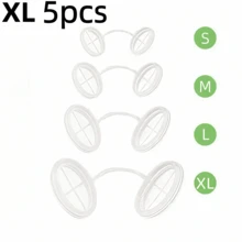 4 Sizes/Nose Mask Set With Invisible Filter, Blocks Dust, Pollen And Smog, Filters Exhaled Air; Simple Insert Design, Easy To Wear And Remove, Soft And Discreet Comfort, Suitable For Daily Use; 4 Sizes Fit Various Nose Shapes, Travel Nose Mask - Multicolor - View 16
