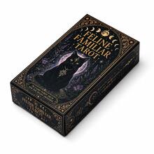 Feline Familiar Tarot Deck 78 Cards Cat Themed Tarot Cards For Beginners Mystic Feline Divination Deck Witchy Oracle Style Card Set With Moon Magic Artwork Spiritual Reading - Royal Blue - View 6