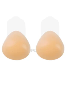 2/1 Pair Women's Waterproof Thick Silicone Breast Petals, Suitable For Small Breast Lift And Cleavage, Wedding Photography - Multicolor - View 6