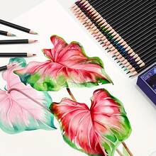 24/36/48/72/120 Professional Colored Watercolor Pencils Set For Adults & Teens - Premium Art Supplies With Vibrant Colors, For Professional Artistic Use - 72 Colors Water Soluble Colored Pencils - View 4
