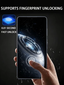 2 piezas Película protectora de pantalla, compatible con Infinix y otros modelos, película de vidrio templado de alta definición, dureza 9H, compatible con fundas de teléfono, fácil de instalar, resistente a arañazos, sin burbujas, cobertura completa. - transparente - Ver 5