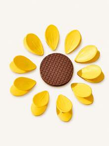 Sunflower Magnetic Chip Clips 10pcs Petal Clips, Flower-Shaped Fridge Clips, Suitable For Chips And Food Bags, Help Keep Snacks Fresh, Kitchen Use - Multicolor - View 11