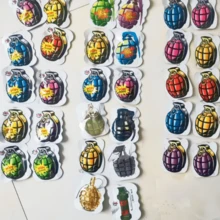 50/100个自充气气球,减压玩具,爆破玩具,挤压即爆!爆款彩色爆炸气球,减压恶作剧双重惊喜!自充气爆炸气球,可用于减压、恶作剧、生日派对、露营、团队建设、吓唬人、臭气爆炸气球、彩色爆炸气球,采用柔软橡胶制成,无尖锐边缘,爆破后不会损坏或腐蚀,恶作剧你的朋友:派对、生日,挤压即爆! - 彩色-手雷包 - 查看 15