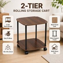 Thiết kế lưu trữ mở hai lớp: Hai ngăn lưu trữ mở rộng rãi, cho phép nhìn rõ và dễ dàng lấy các vật dụng hàng ngày, phù hợp để lưu trữ đồ vệ sinh cá nhân, khăn tắm, sách, đồ ăn nhẹ và các vật dụng nhỏ trong gia đình. Dễ dàng di chuyển: Được trang bị 4 bánh xe đa năng, kệ lưu trữ nhỏ này có thể di chuyển linh hoạt đến cạnh giường, cạnh sofa, bàn trang điểm, phòng tắm hoặc bất kỳ khu vực nào trong bếp. - Nhiều màu - Xem 3