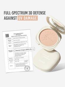 NOVO 2-In-1 Sun Protection & Makeup Setting Powder, Ultra-Fine Silky Texture, Oil Control & Pore Blurring, Suitable For On-The-Go Touch-Ups - 01#Sunscreen Powder - View 5