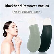 Herramienta Manual Removedora de Puntos Negros & Extractor de Acné, Raspador de Limpieza Profunda de Poros, Herramienta Profesional de Cuidado de la Piel para Uso en Salón, Hogar y Viajes, Regalo Ideal del Día de San Valentín para Ella - A - Ver 2