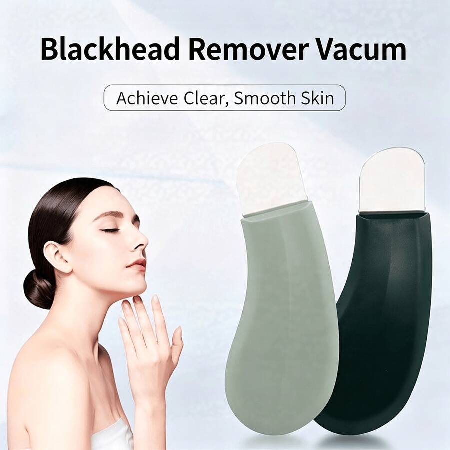 Herramienta Manual Removedora de Puntos Negros & Extractor de Acné, Raspador de Limpieza Profunda de Poros, Herramienta Profesional de Cuidado de la Piel para Uso en Salón, Hogar y Viajes, Regalo Ideal del Día de San Valentín para Ella