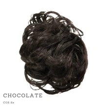 Coque Presilha Com Cabelo Orgânico Aplique Removível Curto Estilo Penteado - S8 - Visão 2