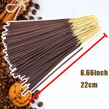 Coffee Scented Bamboo Incense Sticks, New Fragrance, Stable Burning, 22cm Single Stick, Large Capacity, Firm And Even Body, No Powder Drop, Home Incense, Tea Room, Shop Deodorization, Coffee Scent Relaxing And Soothing - Coffee Grounds Scented Incense Sticks - View 6