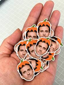 Face Confetti, 1/10/25/50/100/150/300 Pieces, Glossy Finish, Customized, Gift For Him, Gift For Her, Anniversary, Birthday, Party Decoration, Halloween Party Table Scatter Decor - Style 4 Paper Only (non-sticker) - View 8