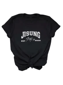 Women T-Shirts - 黑色 - 查看 1