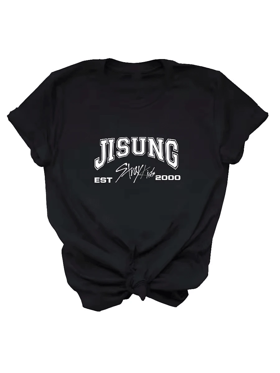 Women T-Shirts - 黑色 - 查看 1