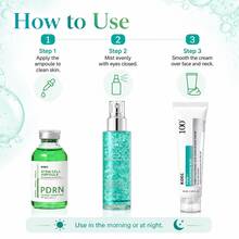 KOEC PDRN Skincare 3 Pieces Set, Hydrating & Firming Face Set With PDRN Complex, Even Skin Tone & Deep Hydration For All-Day Radiance And Smoothing, 3 PiecesKit - PDRN Skincare Set - View 6