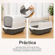 Cat Litter Box Enclosures - Multicolor - View 3