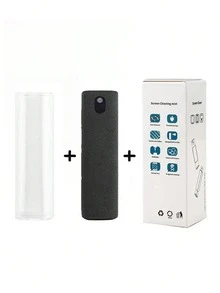 Screen Cleaner For Computers, Tablets, And Phones (2-In-1 Spray & Wipe) – For LCDs And Laptop Screens - Multicolor - View 16