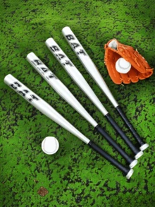 Aluminum Alloy Baseball Bat, Multiple Colors Available, Non-Slip Grip, Thick Pipe Wall For Sturdiness And Durability, Lightweight Softball Bat Suitable For Baseball Training And Various Sports Activities - Multicolor - View 5