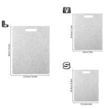 Rectangular Cutting Board Set, Plastic Cutting Board, Home Decor, Kitchen Decor, Household Items, Kitchenware, Suitable For Restaurant, Home, Party, Dining, Camping And Other Occasions, Meets Various User Needs For Mother's Day, Halloween, Graduation Gifts And More. - White - View 11