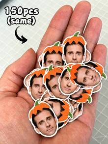 Face Confetti, 1/10/25/50/100/150/300 Pieces, Glossy Finish, Customized, Gift For Him, Gift For Her, Anniversary, Birthday, Party Decoration, Halloween Party Table Scatter Decor - Style 4 Paper Only (non-sticker) - View 19