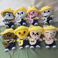 SKZOO Adorable 20cm Kindergarten Series Doll, Hat Sitting Backpack Doll, Cute Handmade Toy, Perfect Gift For Friends, Bedtime Companion - Multicolor - View 2