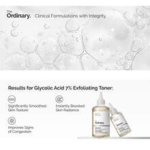 The Ordinary Ácido Glicólico 7% Toning Solution 240ml Exfoliante Facial Tónico Sin Aceites Sin Alcohol, Regalo Perfecto de Navidad, Peeling Químico de Noche para Todo Tipo de Piel (Seca, Grasa, Sensible), Antienvejecimiento Antiimperfecciones, Minimiza Poros Ilumina Suaviza, Reparación Calmante Control de Aceite, - 1 pieza - Ver 9