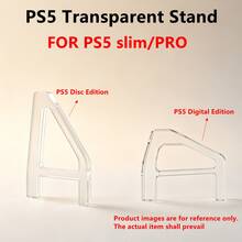 適用於 Slim Pro 的橫向支架，高透明 ABS 材質，穩定防滑防傾倒，鏤空底部可高效散熱並節省空間 - 查看 2