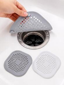 1/2/3/4pcs Hair Catcher Filter, Sink Drain Plug, Bathtub Shower Drain Cover, Silicone Kitchen Odor Plug, Kitchen Sink Drain Cover Filter, Bathroom Silicone Hair Catcher Drain Cover, Home Bathroom Decor, Autumn, Back To School Season - Multiple Styles and Colors - View 2
