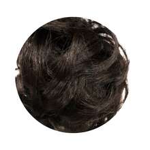 Coque Presilha Com Cabelo Orgânico Aplique Removível Curto Estilo Penteado - S8 - Visão 4