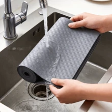 Multifunctional Universal Drawer Liner, Waterproof, Oil-Proof, Mildew-Proof, Non-Slip, With Precise Scale For Easy Cutting, Washable And Reusable, Suitable For Cabinets, Shoe Racks, Refrigerator Shelves, Storage Cabinets, All-In-One Home Storage Protection Mat - View 10