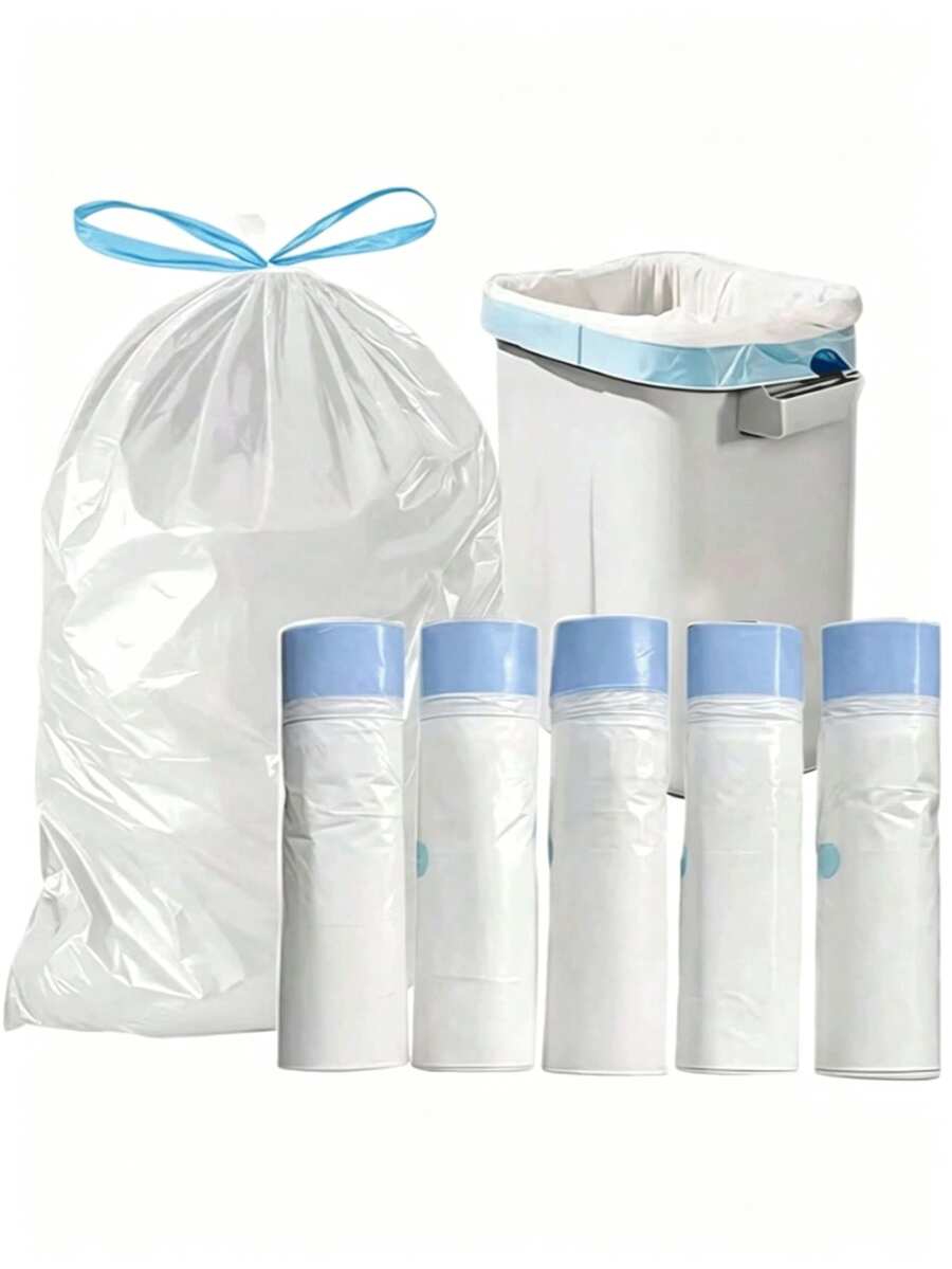 These Multi-Purpose, Thickened PE Trash Bags Feature A Leak-Proof Design And Are Suitable For Hotels, Schools, And Home Use; They Also Serve As Ideal Large-Sized Liners For Cat Litter Or General Household And Kitchen Waste. - A - View 1
