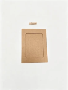 30PCS Paper Picture Frames, Kraft Paper Hanging Picture Frame Displays, Suitable For 4x6 Inch Frames, For Home Wall Decoration, School And Office Decoration. - Regular Model - View 9