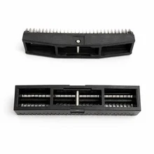 Kit Compativel Para Barbeador Shaver Ke mei km TX1 2 Telas + 2 Laminas Peças De Substituição Profissional - Visão 5