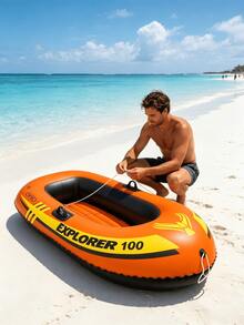 Portable Inflatable Kayak-Multi-Person Load Bearing,Equipped With Stable Hand Grips,Small Inflatable Water Boat/Inflatable Rubber Boat/Inflatable Float Boat,Explosion-Proof And Wear-Resistant,Suitable For Lakes,Rivers,Fishing And Outdoor Water Sports - Multiple Specifications - View 8