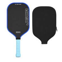 Unisex Pickleball Paddle, Carbon Fiber Honeycomb Core, 16mm Thick, Comfortable Grip, Lightweight, USAP Certified, Includes Paddle Cover - Blue - View 3