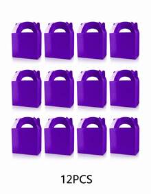 Pastry Packaging Boxes - Violet Purple - View 7