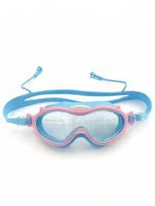 1pc Large Frame Swimming Goggles, Waterproof, Anti-Fog, High Definition Transparent, Impact Resistant, Clear Vision, Soft Material, Skin-Friendly, Durable, Wide Field Of View, Suitable For Swimming - Multicolor - View 6