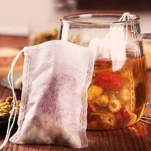 Non-Woven Fabric Disposable Tea Bags With String And Heat-Sealed Opening, Perfect For Filtering Spices And Tea - Multicolor - View 12