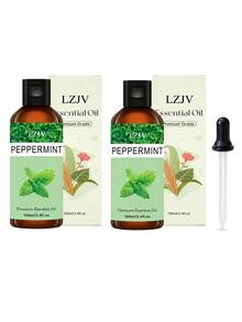 100ml/3,4oz, 30ml/1,0oz Aceite esencial de fragancia de menta, apto para difusor de aromaterapia, humidificador, jabón/vela hecha a mano, regalo ideal - aceite esencial de menta - Ver 15