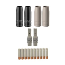 15AK MIG Welding Consumables Kit - 16pcs Set, With Ceramic Coated Nozzle And Conductive Tip, Anti-Spatter Technology Ensures Long-Lasting Durability, Premium Replacement Parts For 15AK MIG Welding Gun - 16 Pieces - View 5